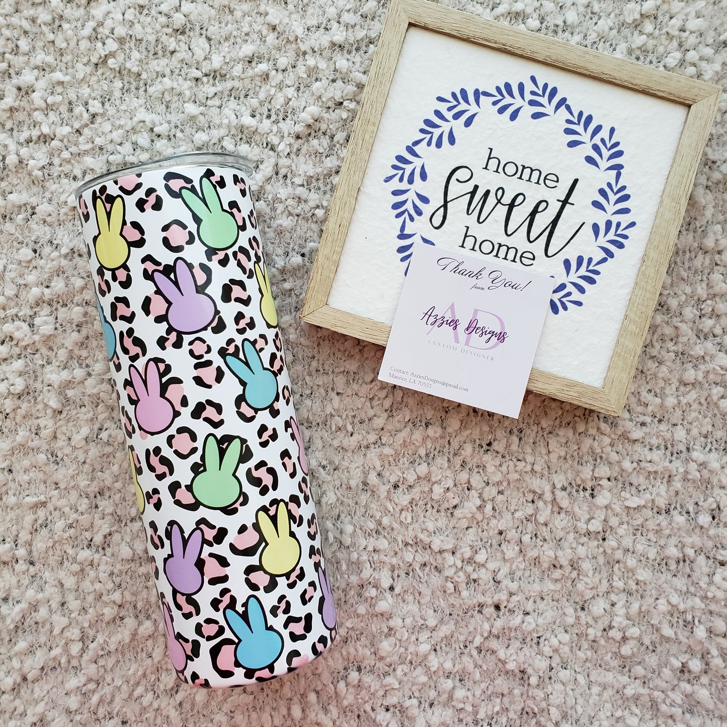 Clearance Pastel Leopard Easter