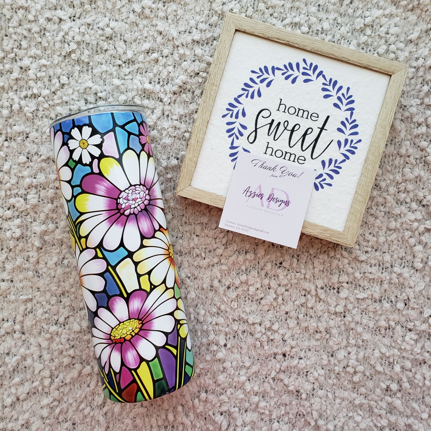 Stain Glass Sunflower