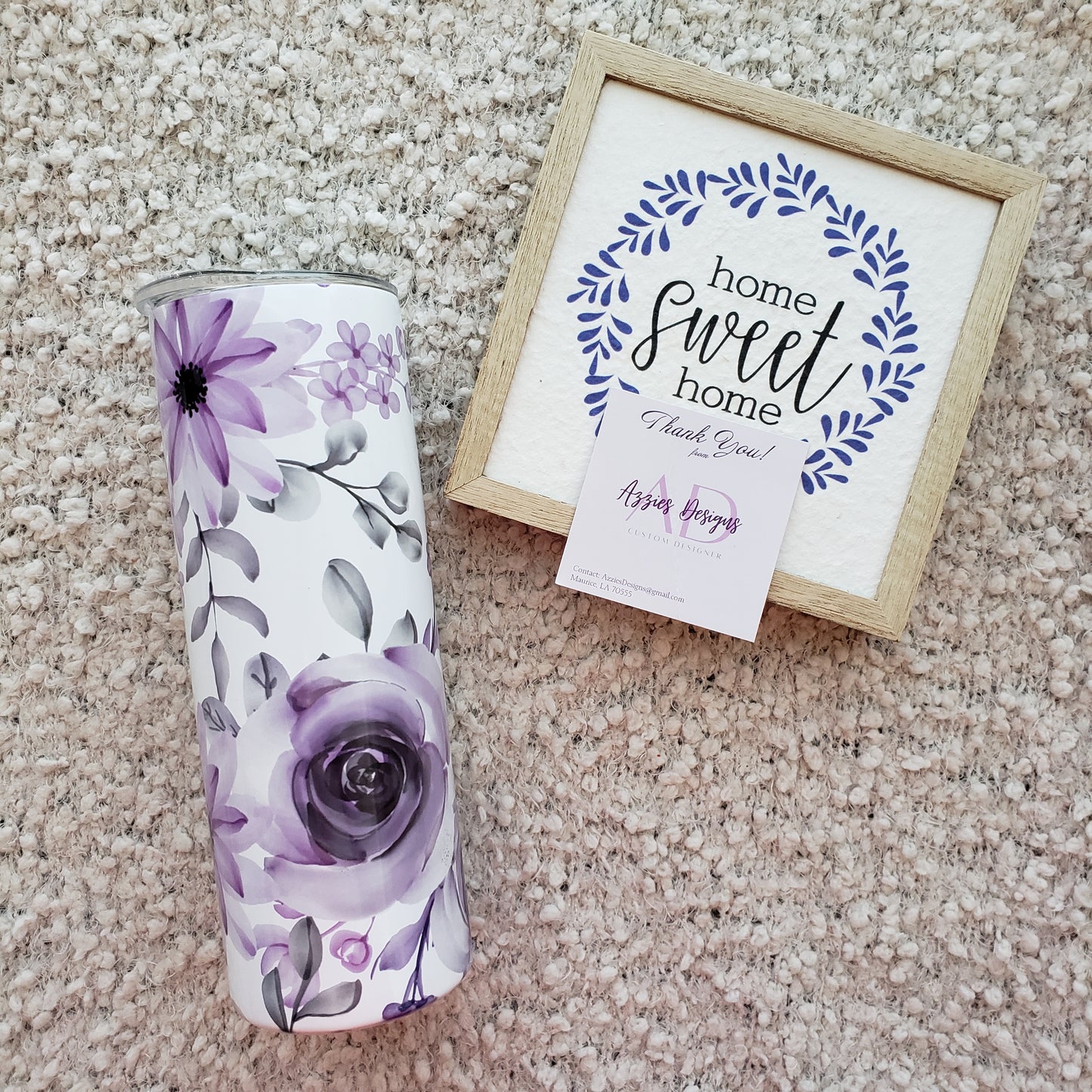 Pastel Prple Floral