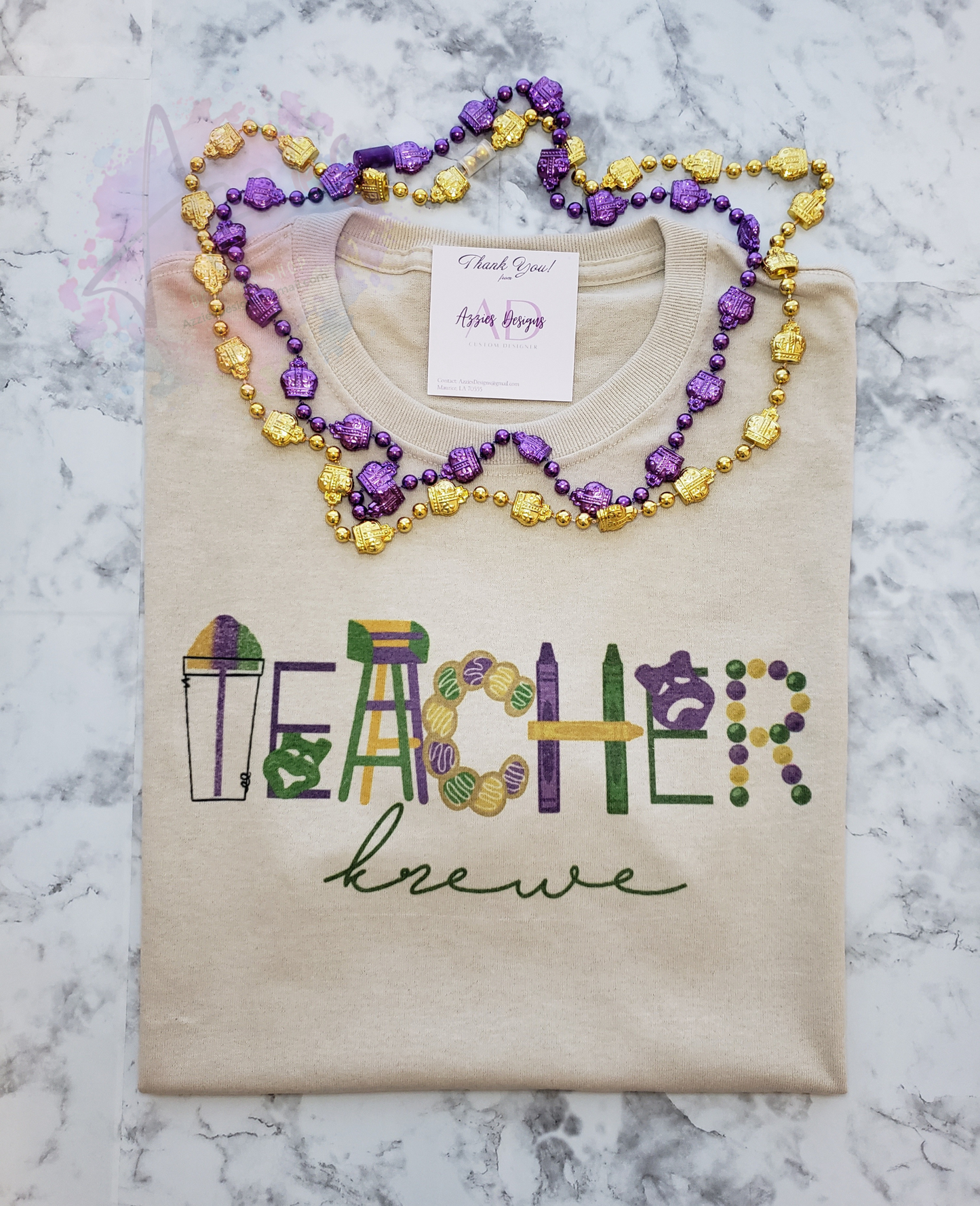 Teacher Krewe Tee