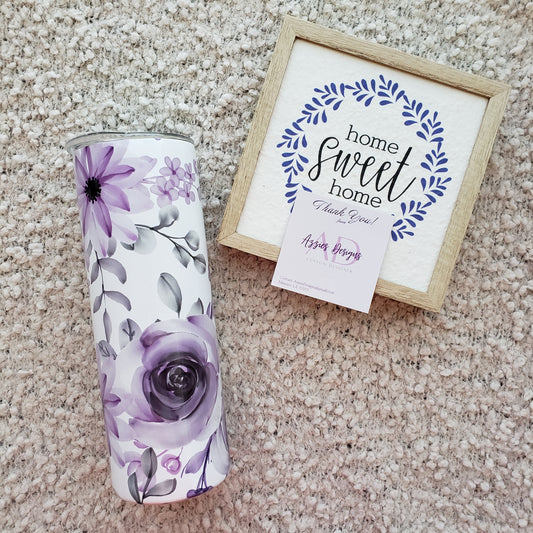 Pastel Prple Floral